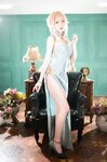 [Cosplay] 花铃 玉瓯立旗袍