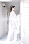[Cosplay] 唐安琪 性感白纱裙