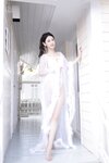 [Cosplay] 唐安琪 性感白纱裙