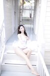 [Cosplay] 唐安琪 性感白纱裙