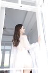 [Cosplay] 唐安琪 性感白纱裙