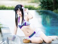 [Cosplay] Umeko J Tifa Swimsuit