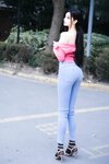 [Cosplay] 龙雪儿 红衣牛仔裤