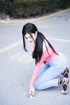 [Cosplay] 龙雪儿 红衣牛仔裤