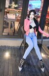 [Cosplay] 龙雪儿 红衣牛仔裤
