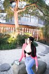 [Cosplay] 龙雪儿 红衣牛仔裤