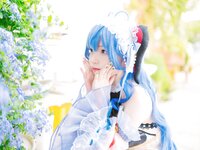 [Cosplay] 花铃 甘雨女仆