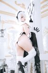 [Cosplay] 日奈娇 2B奶盖女仆