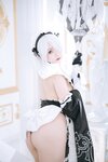 [Cosplay] 日奈娇 2B奶盖女仆