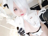 [Cosplay] 日奈娇 2B奶盖女仆