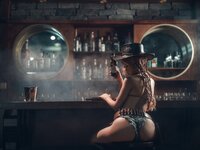 [Cosplay] Yixiao 一笑芳香沁 - Cowboy 牛仔