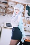 [Cosplay] 日奈娇 未亡人雪女