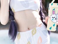 [Cosplay] 花铃 碧蓝档案 美游泳装