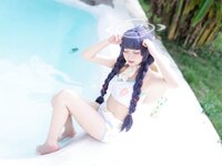 [Cosplay] 花铃 碧蓝档案 美游泳装