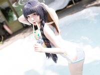 [Cosplay] 花铃 碧蓝档案 美游泳装