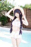 [Cosplay] 花铃 碧蓝档案 美游泳装