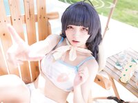 [Cosplay] 花铃 碧蓝档案 美游泳装