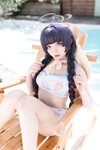 [Cosplay] 花铃 碧蓝档案 美游泳装