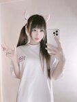 [Cosplay] miko酱ww miko 白丝01