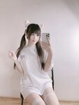 [Cosplay] miko酱ww miko 白丝01