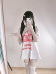 [Cosplay] miko酱ww miko 白丝01