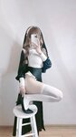[Cosplay] miko酱ww miko 白丝01