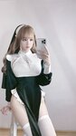 [Cosplay] miko酱ww miko 白丝01