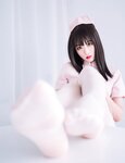 [Cosplay] 轩萧学姐 粉色护士