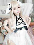[Cosplay] 日奈娇 白小绵羊