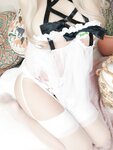 [Cosplay] 日奈娇 白小绵羊