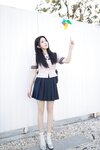 [Cosplay] 鱼子酱Fish JK写真