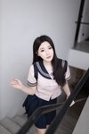 [Cosplay] 鱼子酱Fish JK写真