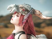 [Cosplay] Nekokoyoshi 爆机少女喵小吉 - Lord Silver Dragon Malzeno