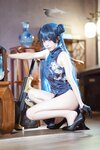 [Cosplay] 是三不是世w 碧蓝档案 妃咲旗袍
