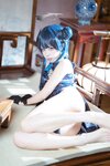 [Cosplay] 是三不是世w 碧蓝档案 妃咲旗袍