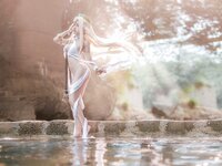 [Cosplay] Yixiao 一笑芳香沁 - Black Beast White Elf 黑兽白精灵