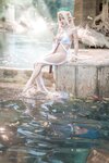 [Cosplay] Yixiao 一笑芳香沁 - Black Beast White Elf 黑兽白精灵