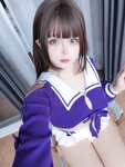 [Cosplay] 日奈娇 学生妹自拍