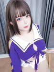 [Cosplay] 日奈娇 学生妹自拍