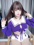 [Cosplay] 日奈娇 学生妹自拍
