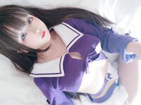[Cosplay] 日奈娇 学生妹自拍