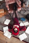 [Cosplay] Ely eee ElyEE子 红色 KNITTING