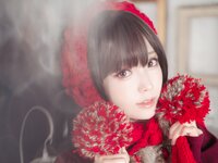 [Cosplay] Ely eee ElyEE子 红色 KNITTING