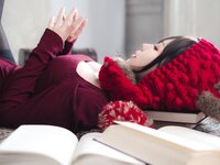 [Cosplay] Ely eee ElyEE子 红色 KNITTING