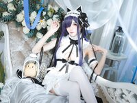 [Cosplay] Tomoyo酱 碧蓝 奥古斯特女仆