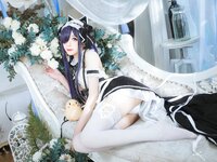 [Cosplay] Tomoyo酱 碧蓝 奥古斯特女仆
