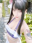 [Cosplay] Umeko J - Tifa Swimsuit