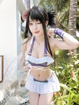 [Cosplay] Umeko J - Tifa Swimsuit