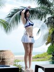 [Cosplay] Umeko J - Tifa Swimsuit