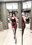 [Cosplay] 奔跑的晶骡儿 黑红情趣